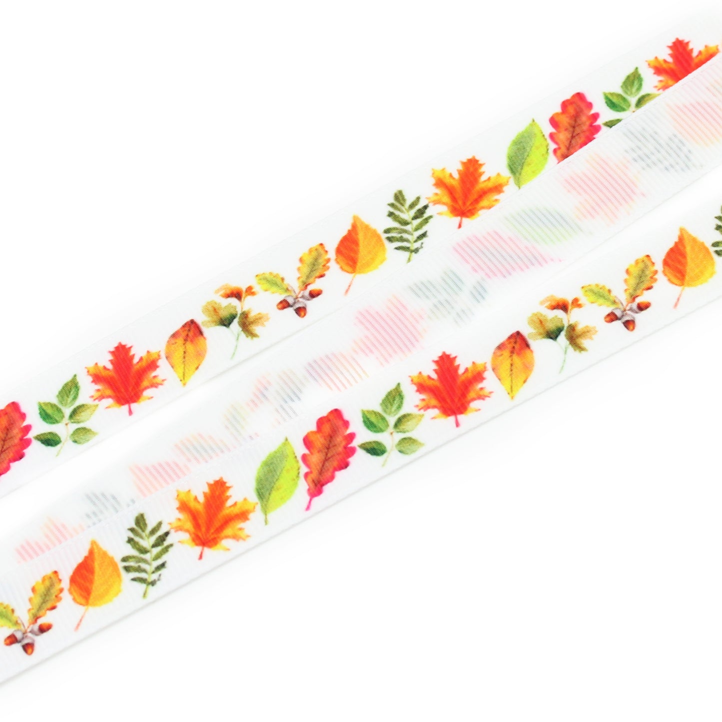Fall Leaves Grosgrain Ribbon