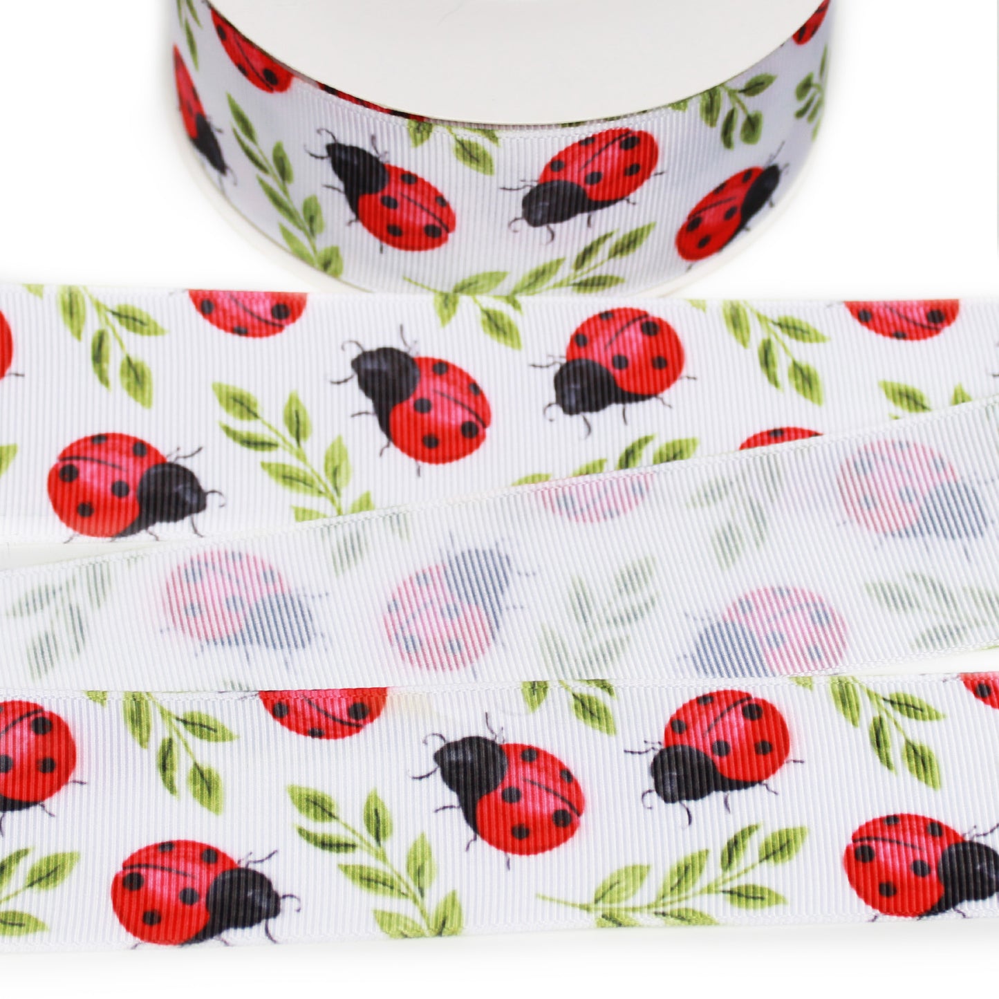 Ladybug Grosgrain Ribbon