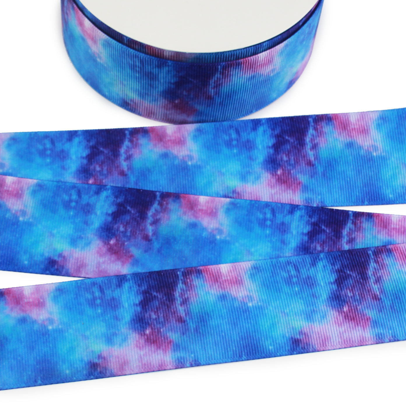 Watercolor Galaxy Grosgrain Ribbon