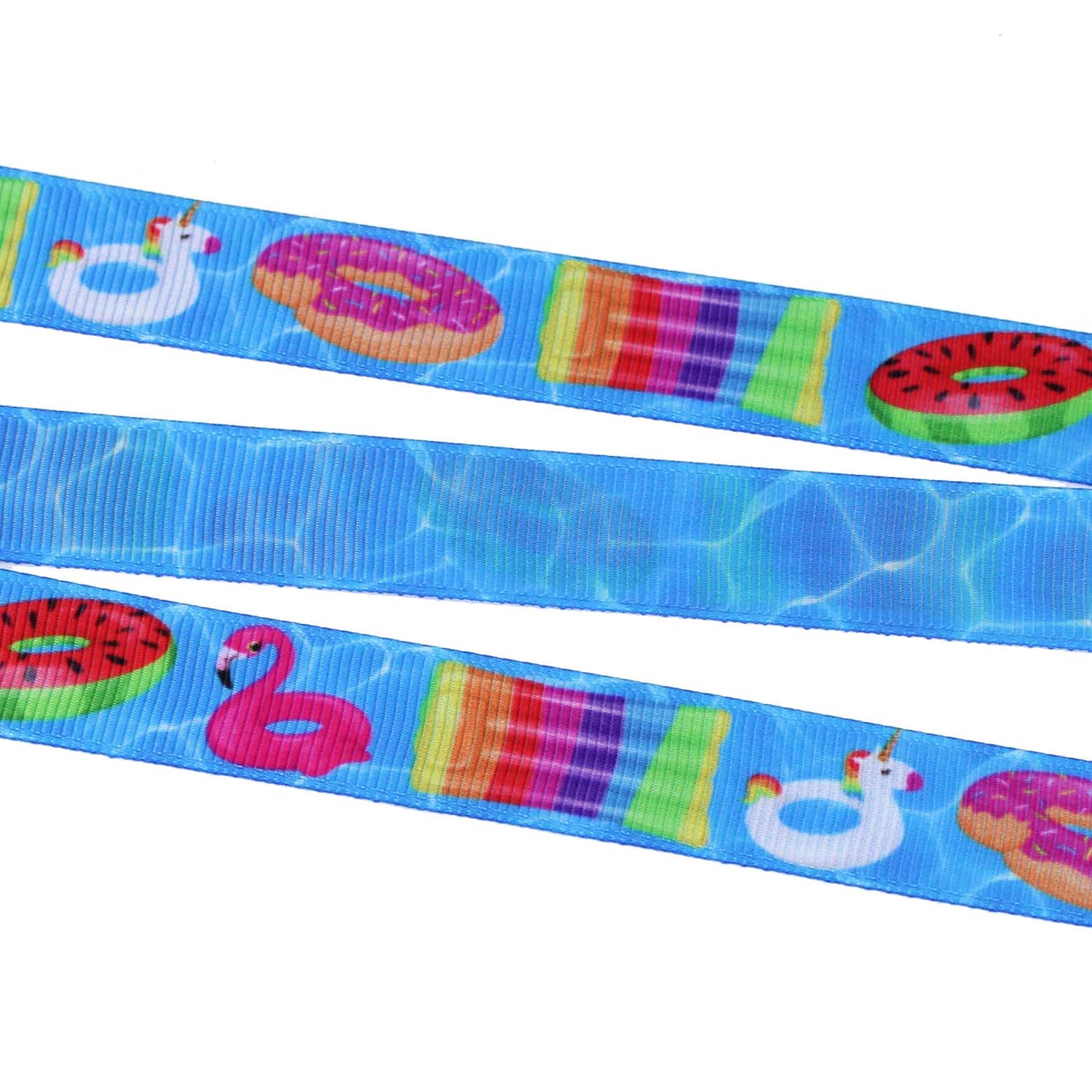 Pool Floats Grosgrain Ribbon