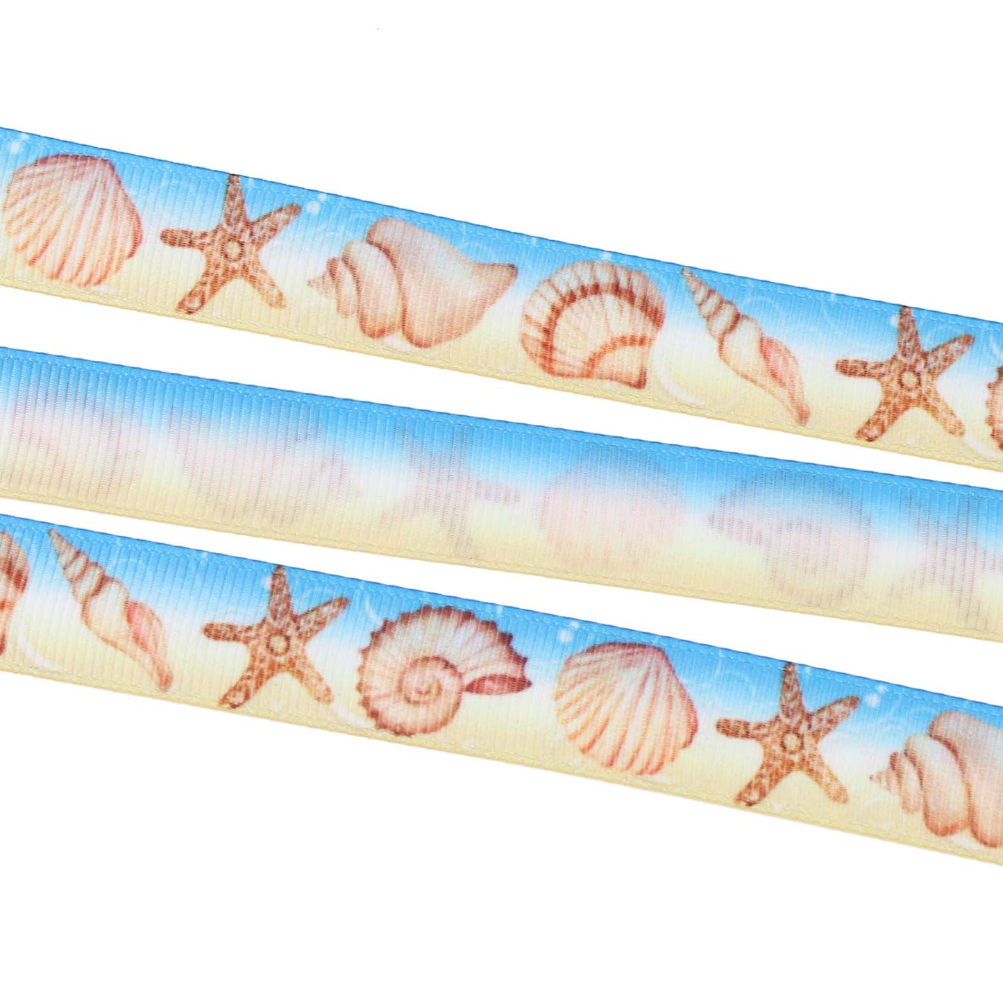 Seashells Grosgrain Ribbon