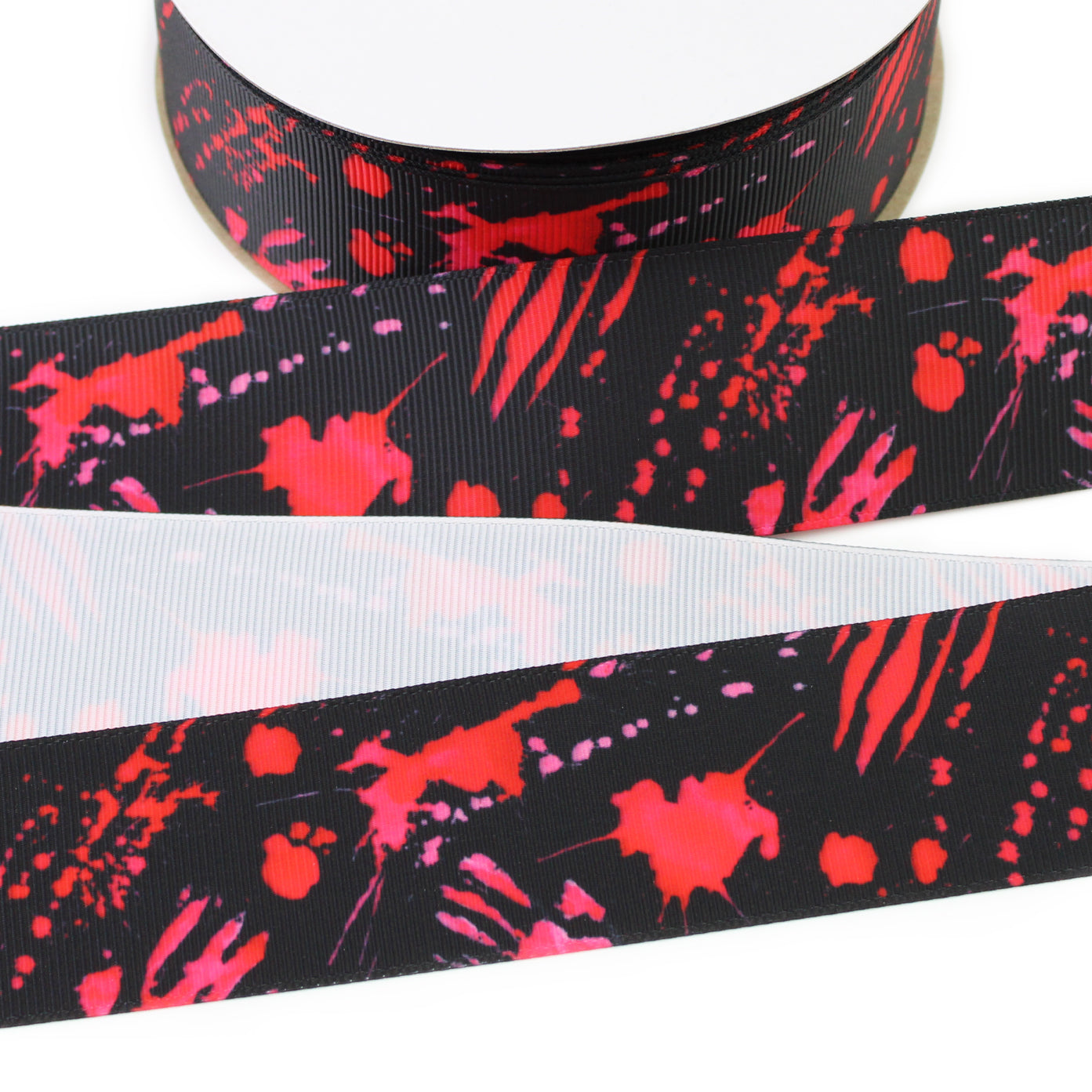 Blood Stains Grosgrain Ribbon