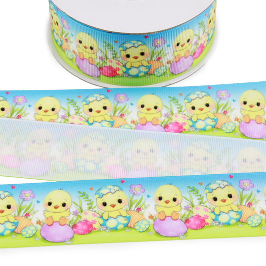 Easter Chick Grosgrain Ribbon