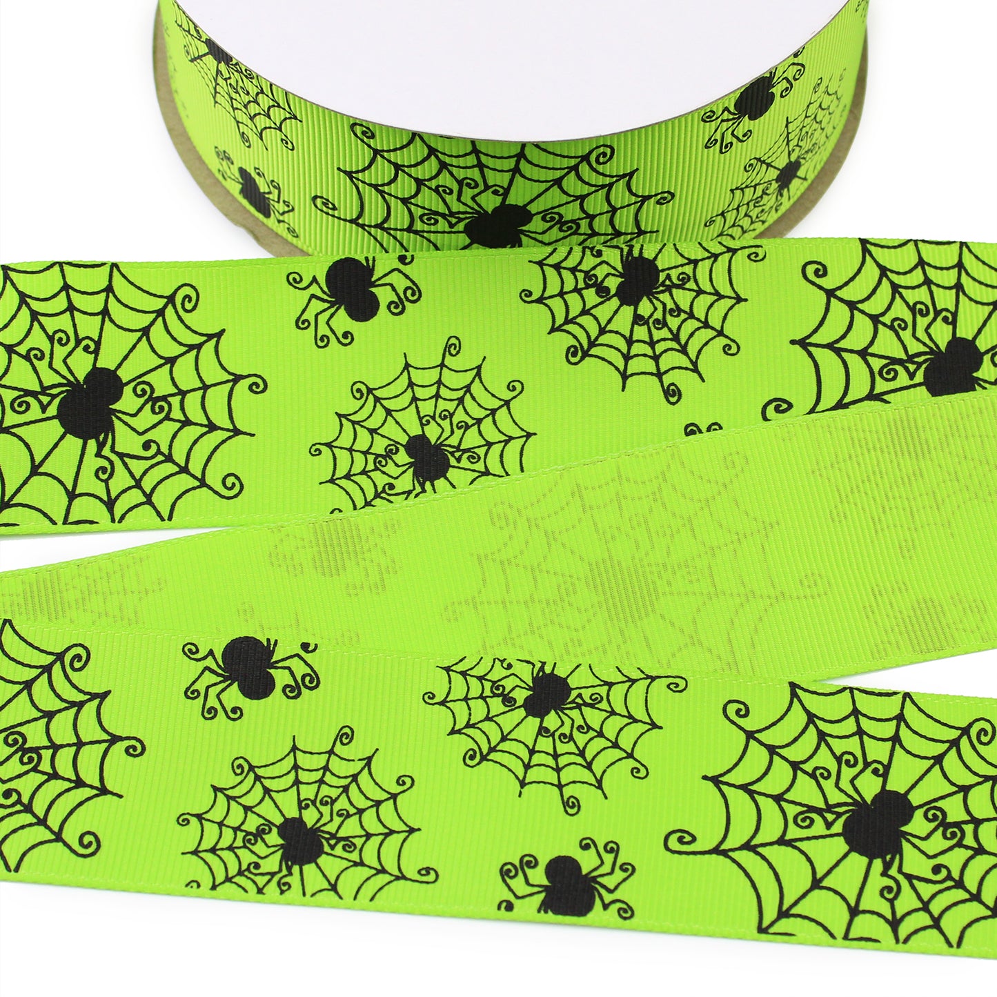 Spiders Grosgrain Ribbon