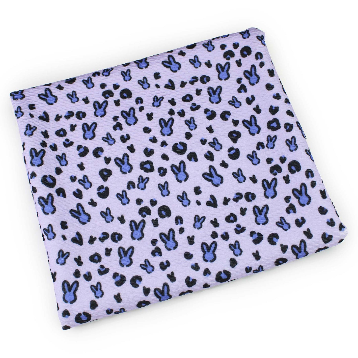 Lavender Cheetah Bunny Bullet Fabric