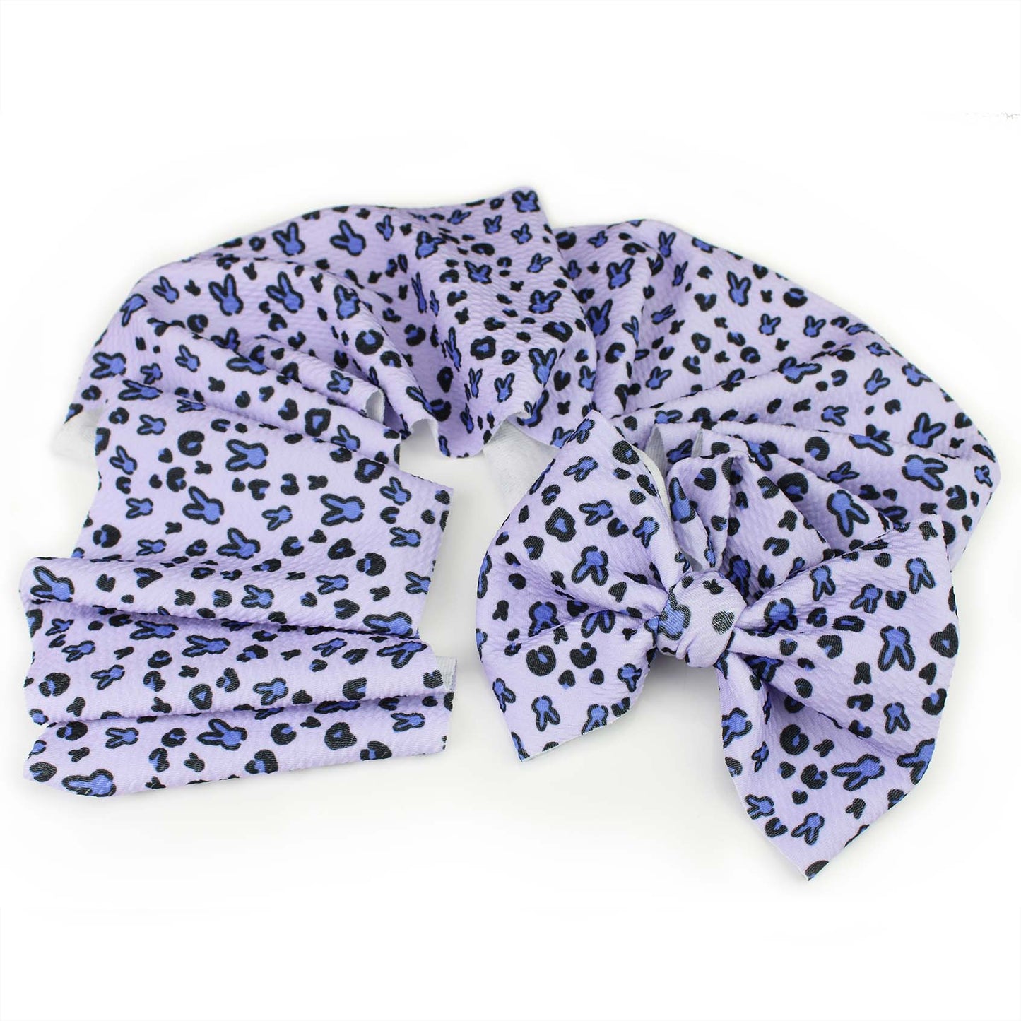 Lavender Cheetah Bunny Bullet Fabric