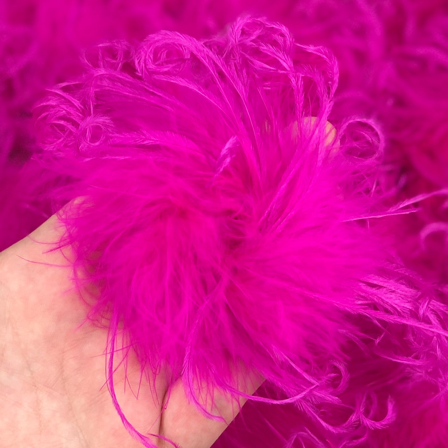 Ostrich Feather Puffs