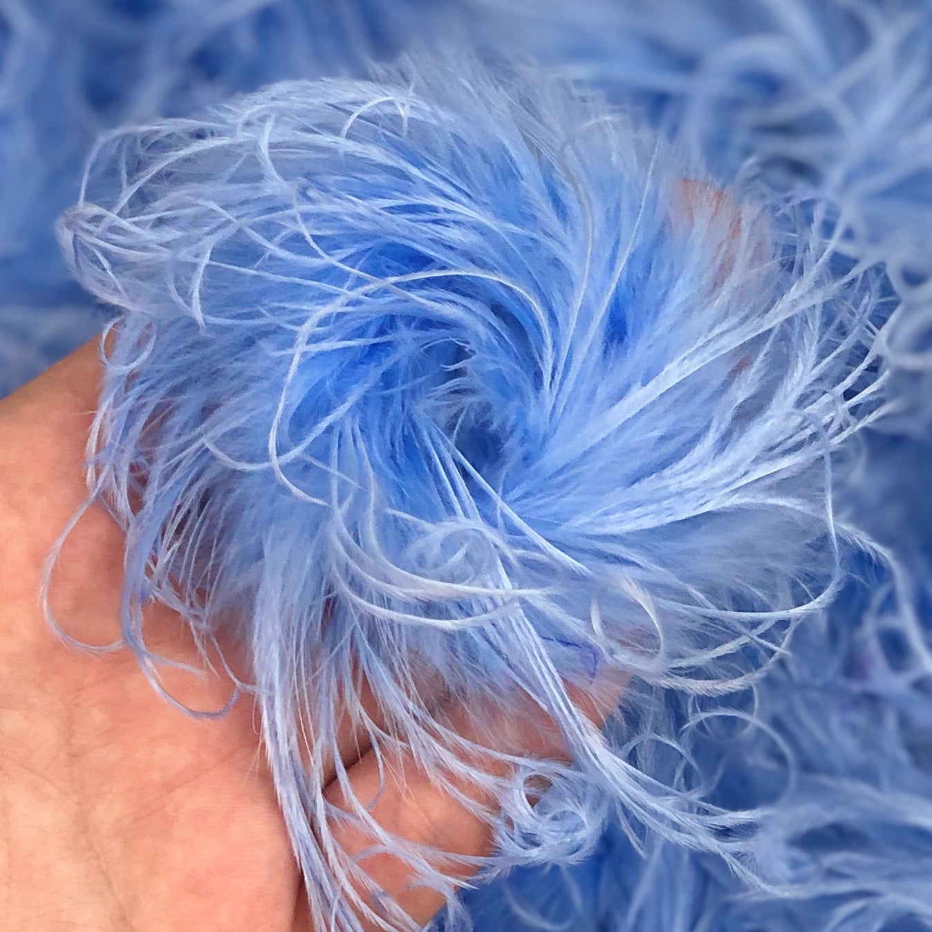 Ostrich Feather Puffs