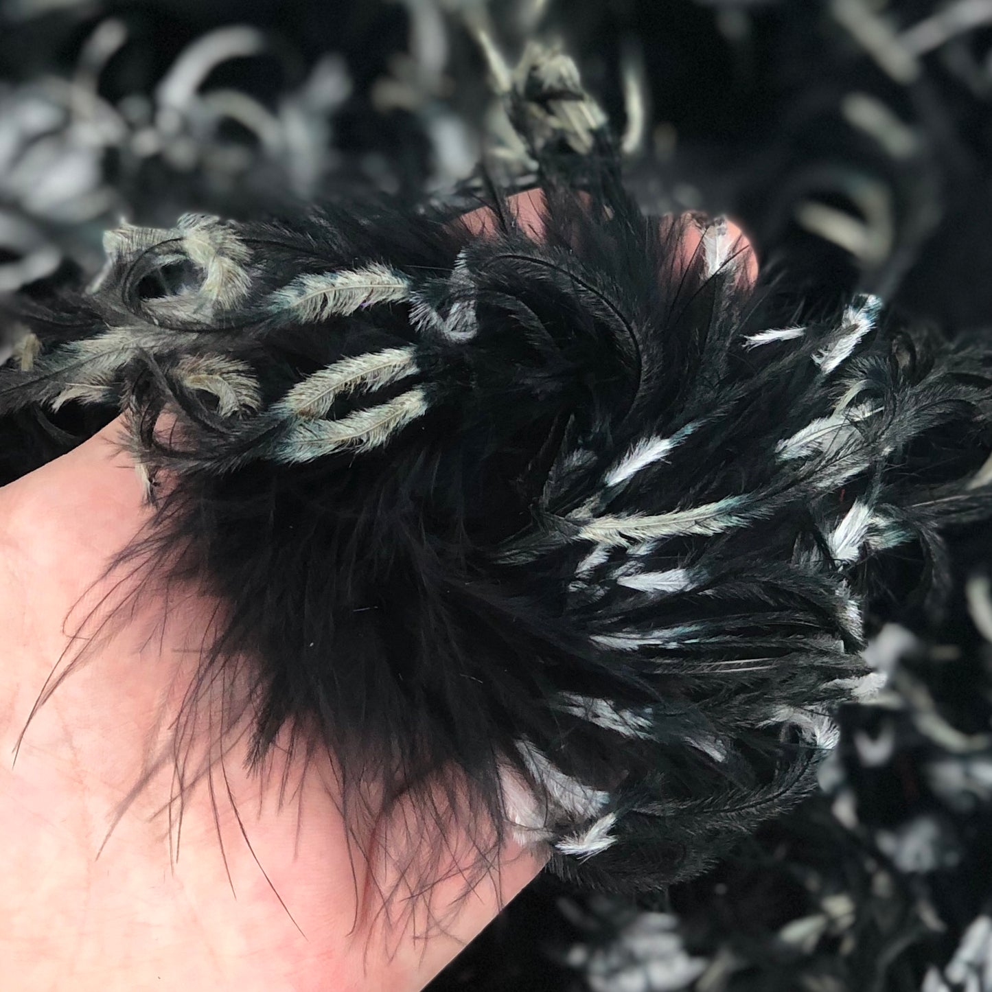 Ostrich Feather Puffs