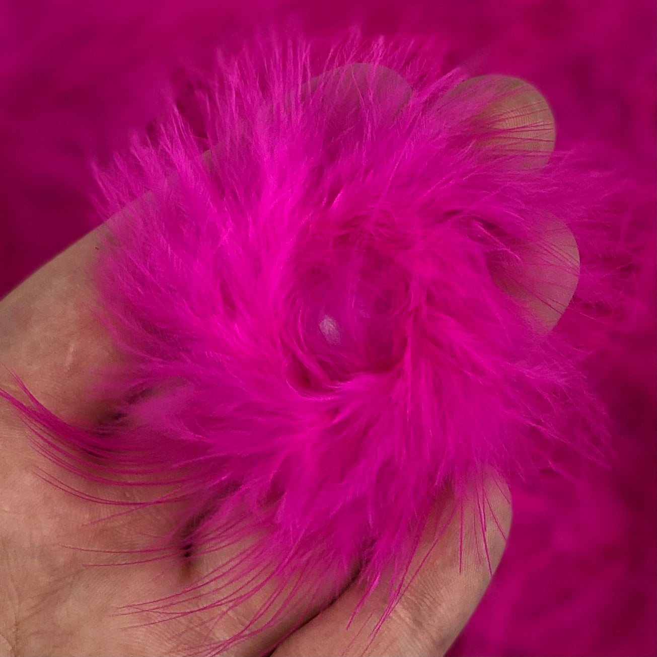 Marabou Feather Puffs