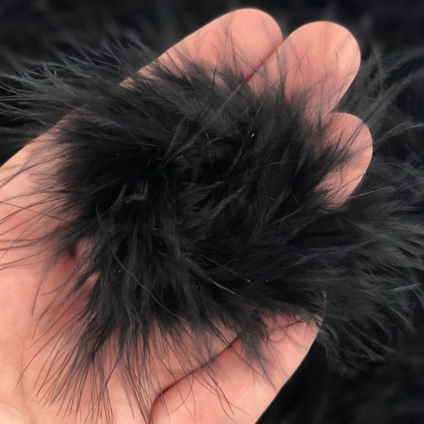 Marabou Feather Puffs