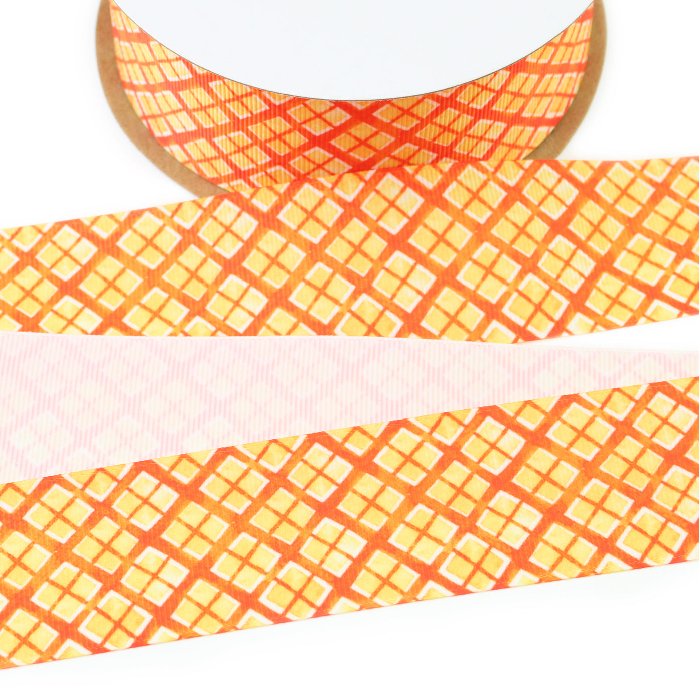 Halloween Argyle Grosgrain Ribbon