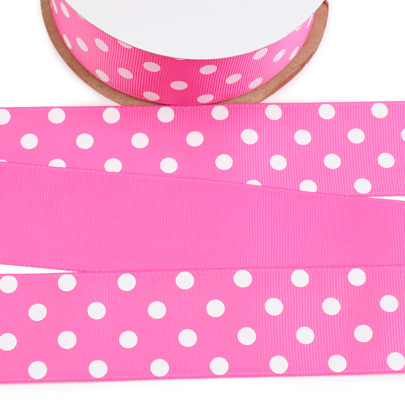 Polka Dots Grosgrain Ribbon