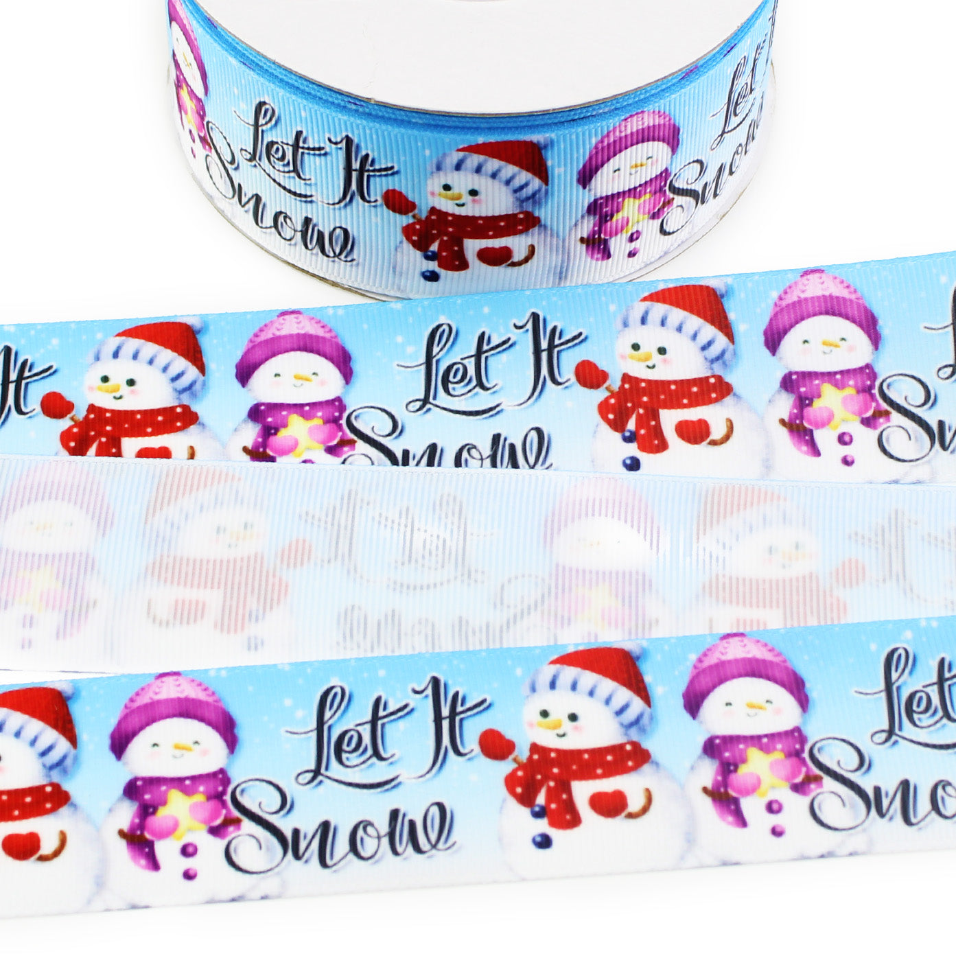 Let It Snowman Grosgrain Ribbon Collection