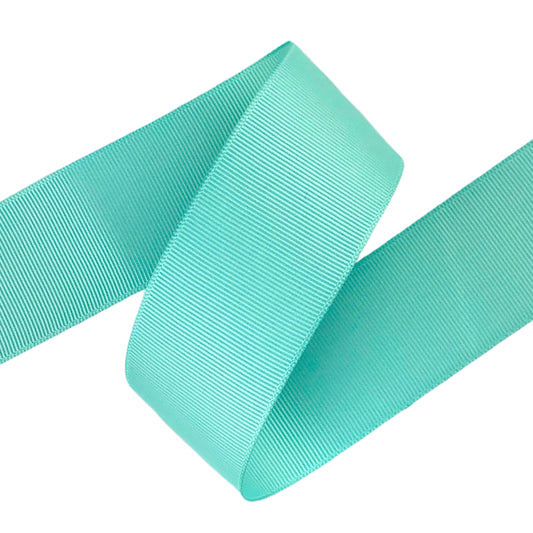 Aqua Grosgrain Ribbon