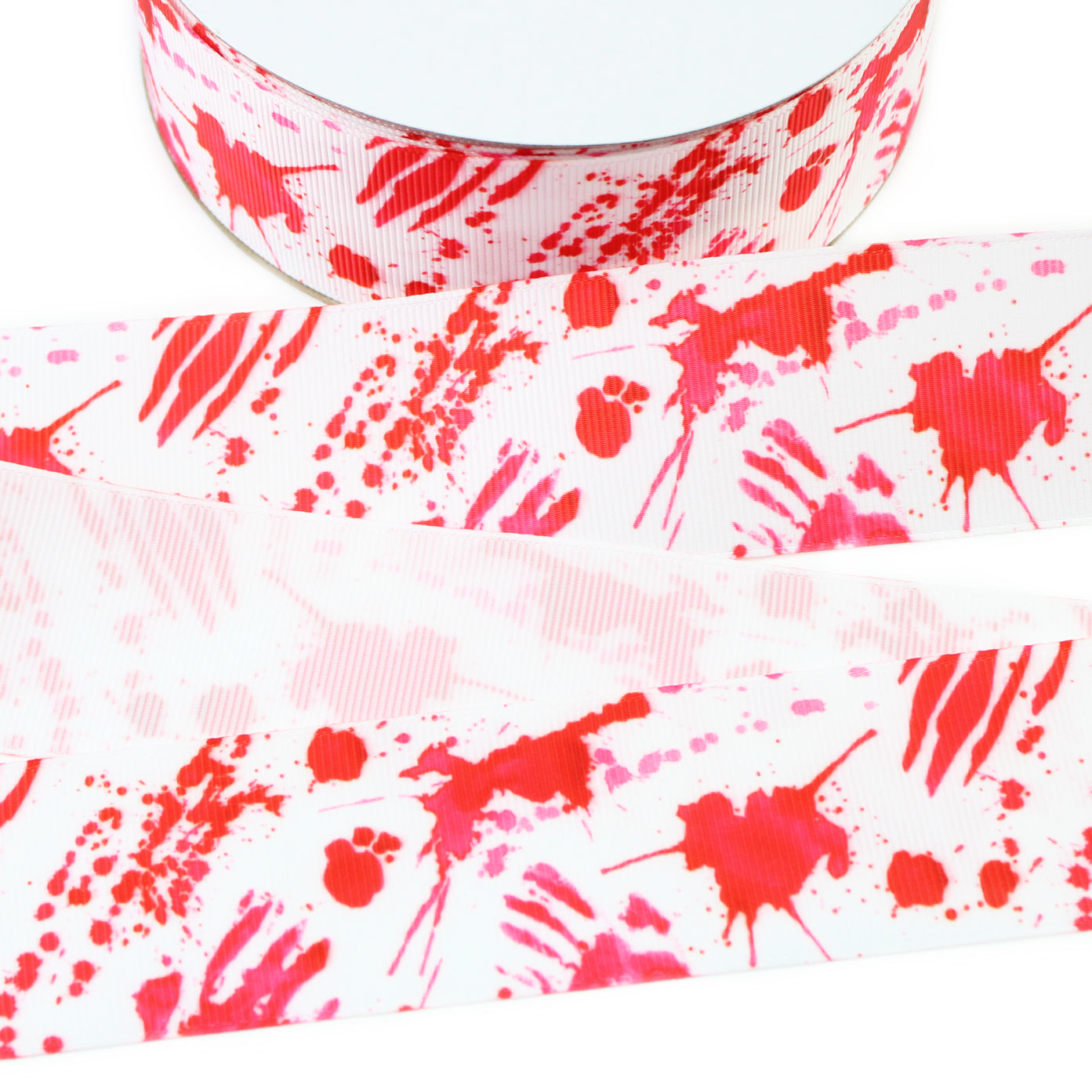 Blood Stains Grosgrain Ribbon