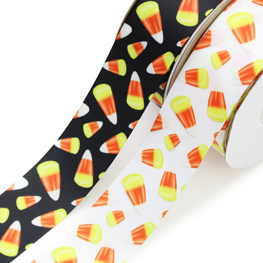 Candy Corn Grosgrain Ribbon