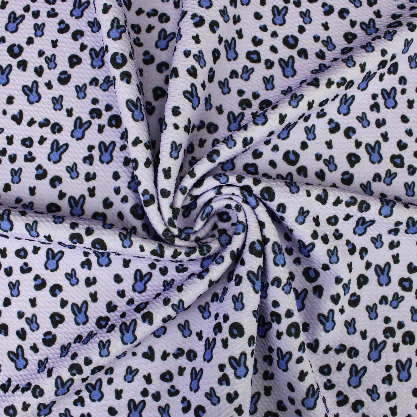 Lavender Cheetah Bunny Bullet Fabric