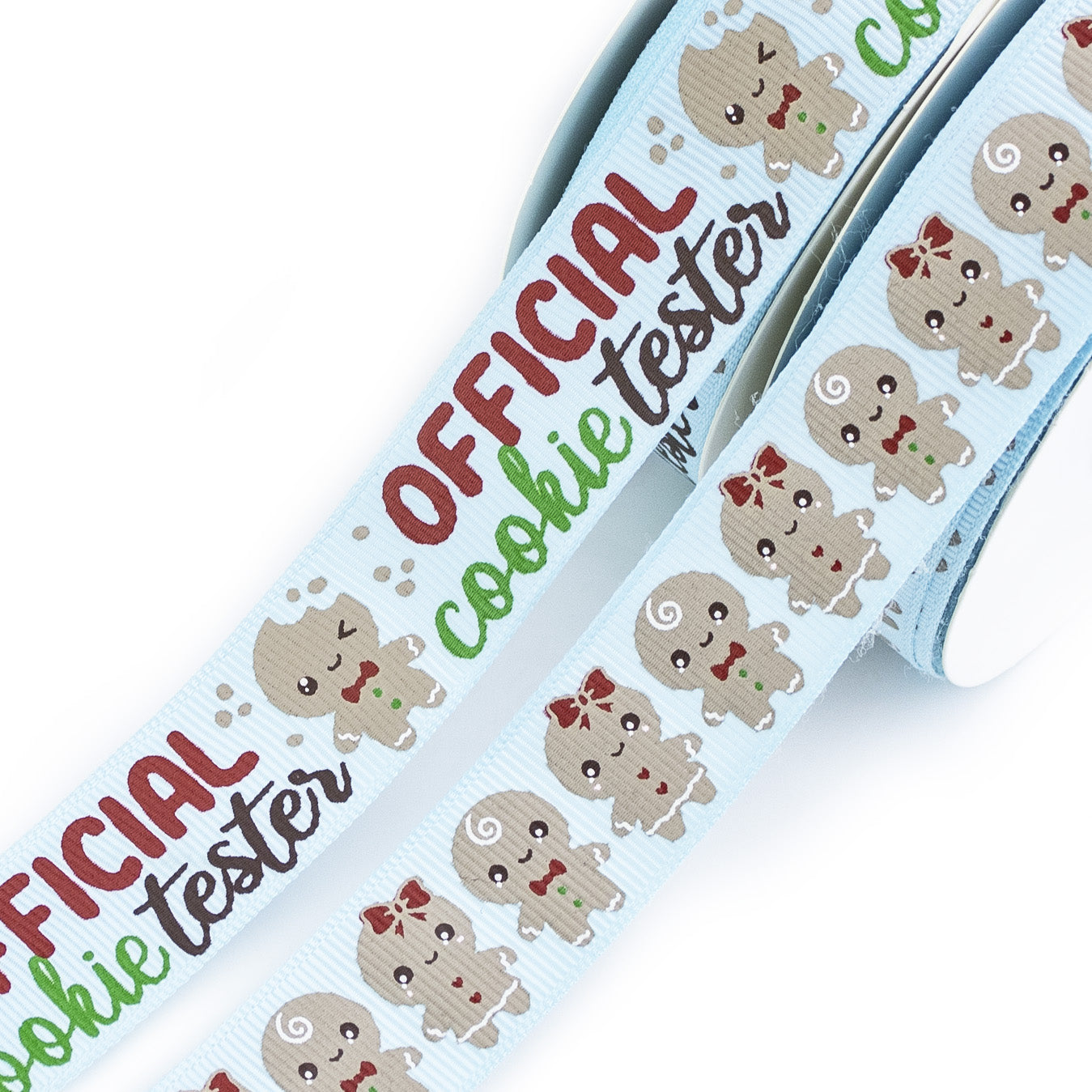 Official Cookie Tester Grosgrain Ribbon