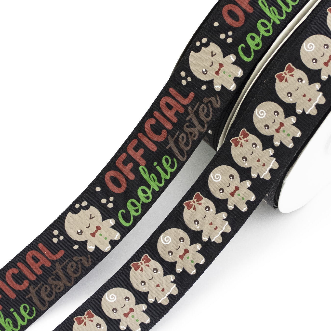 Official Cookie Tester Grosgrain Ribbon