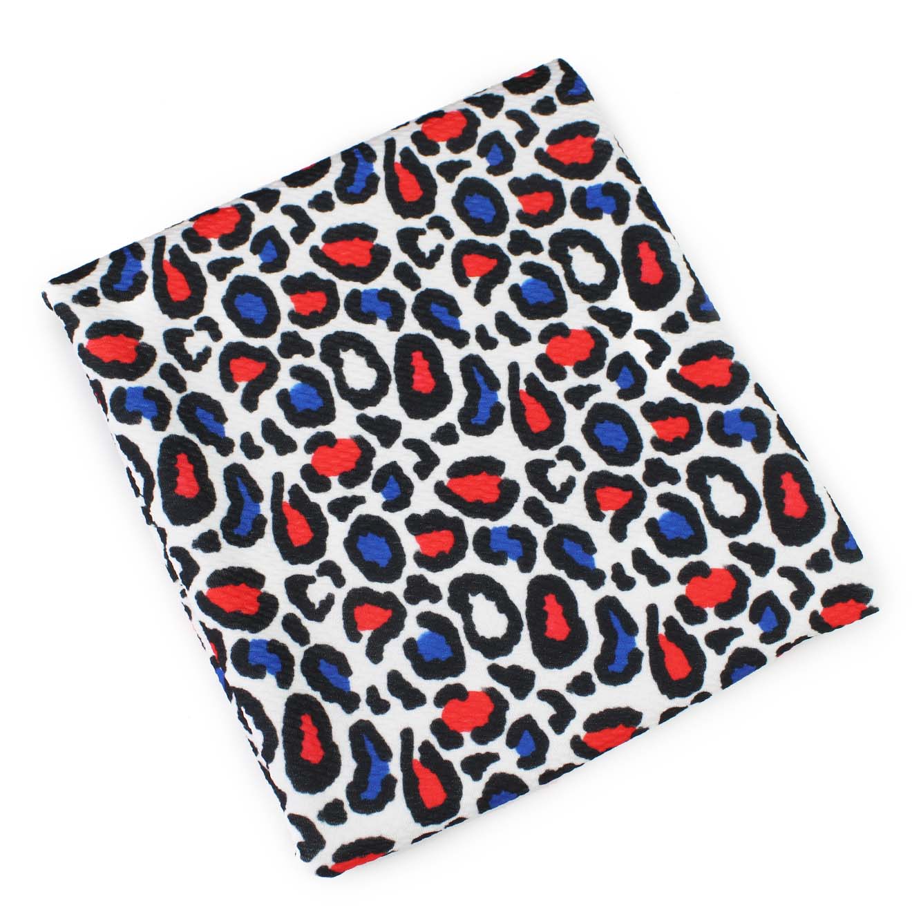 Patriotic Leopard Bullet Fabric