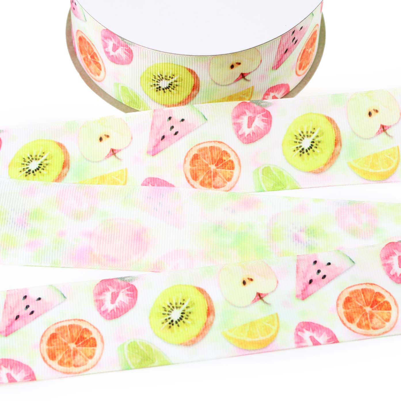 Summer Fruit Grosgrain Ribbon