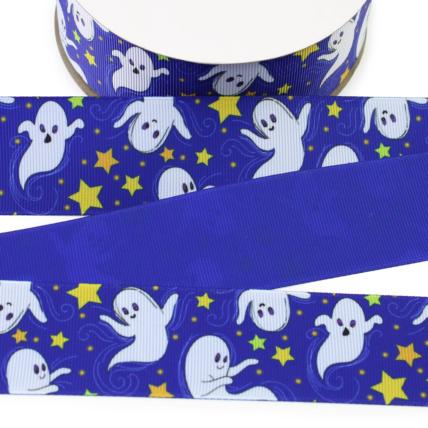 Friendly Ghosts Grosgrain Ribbon