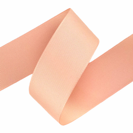 Petal Peach Grosgrain Ribbon