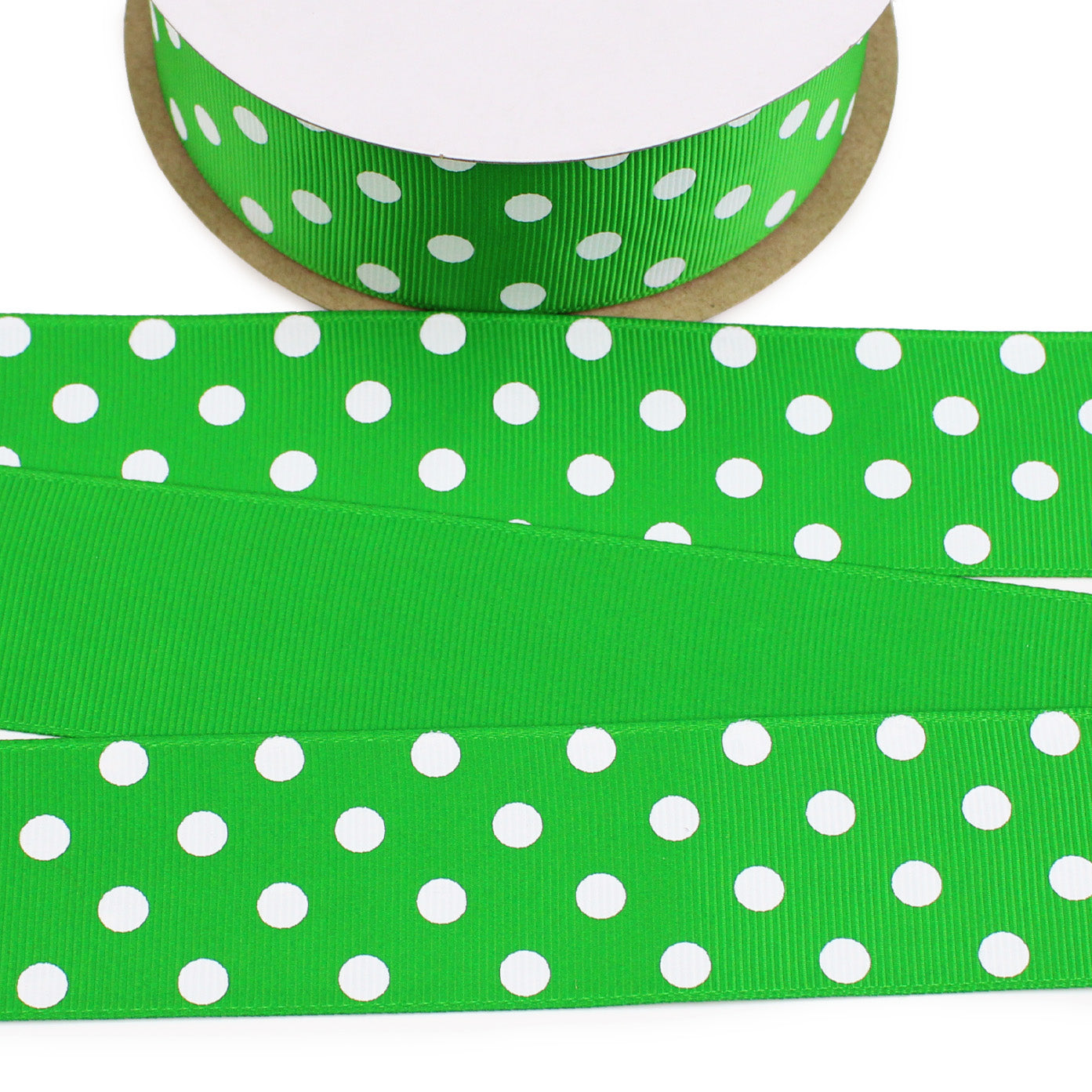 Polka Dots Grosgrain Ribbon