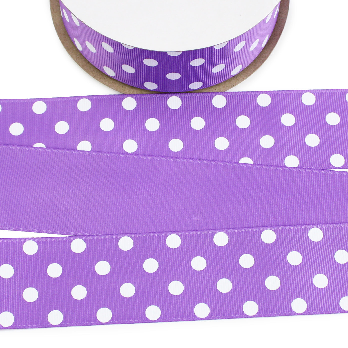 Polka Dots Grosgrain Ribbon