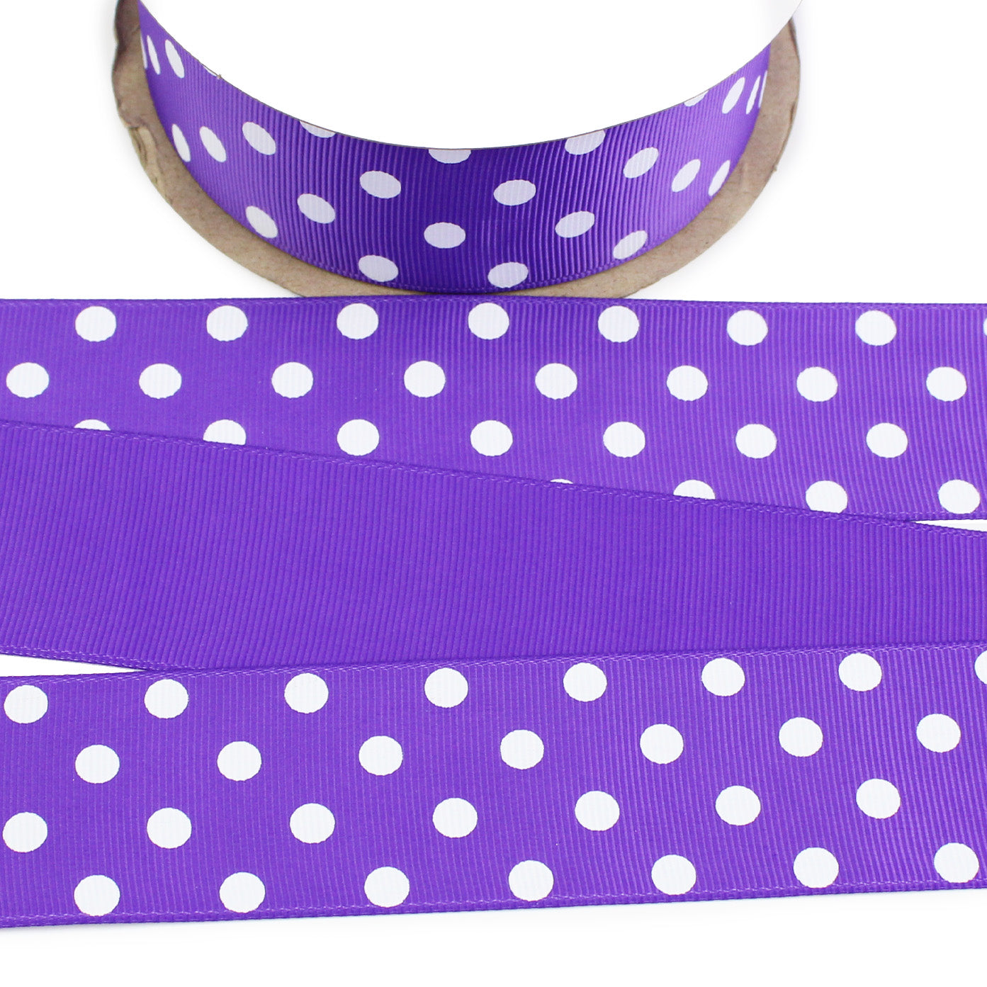 Polka Dots Grosgrain Ribbon