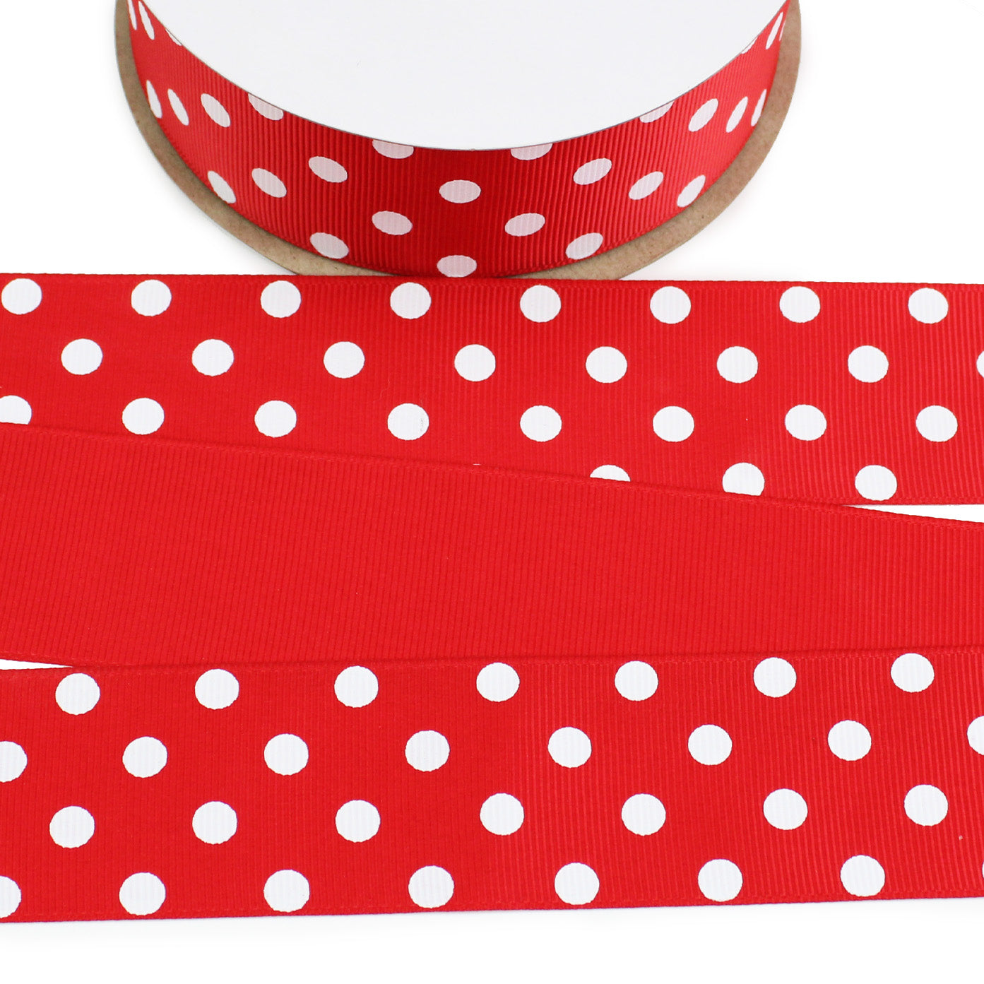 Polka Dots Grosgrain Ribbon