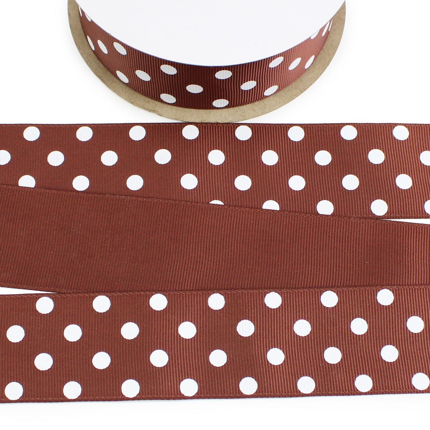 Polka Dots Grosgrain Ribbon