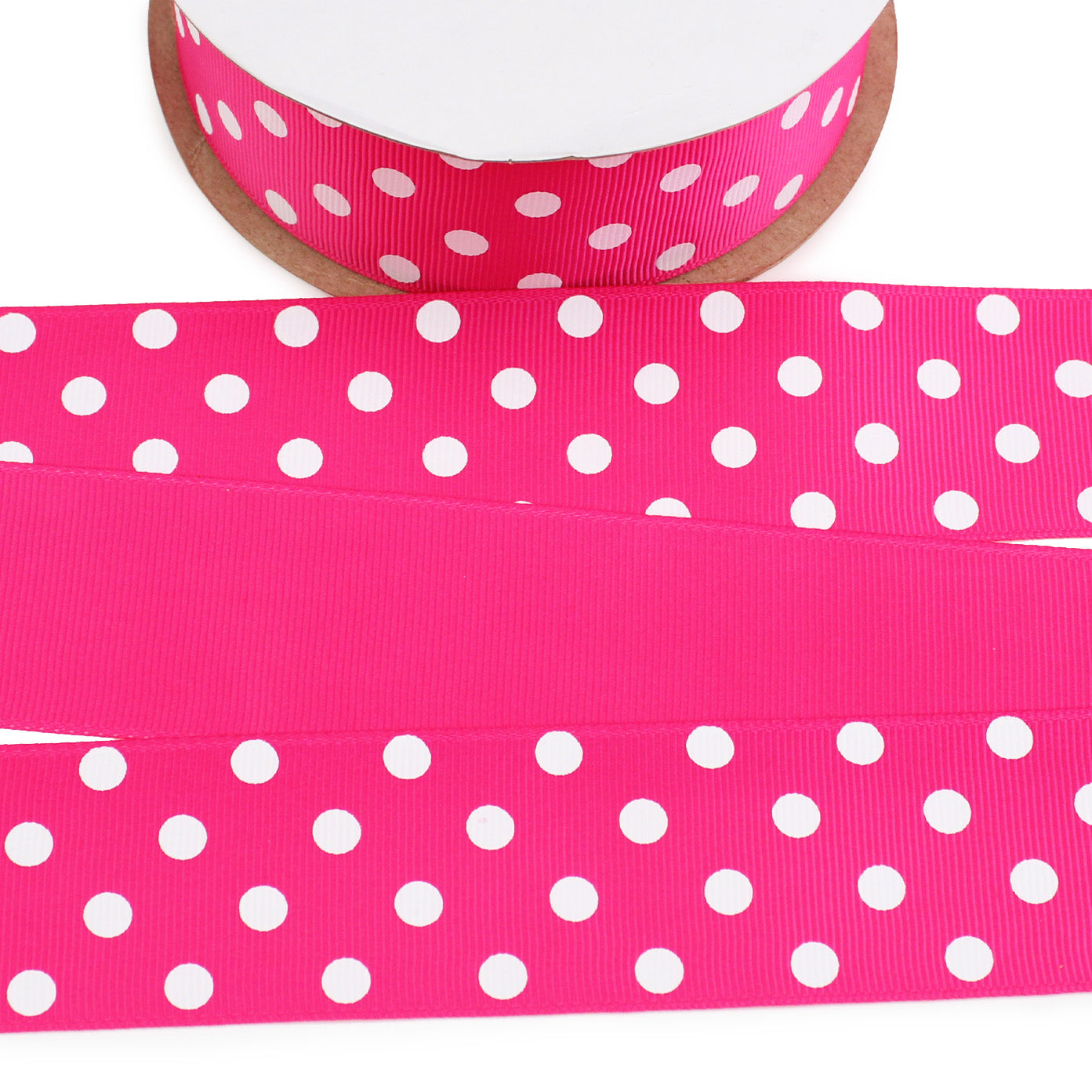 Polka Dots Grosgrain Ribbon