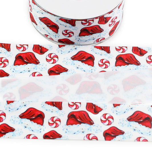 Santa's Hat Grosgrain Ribbon