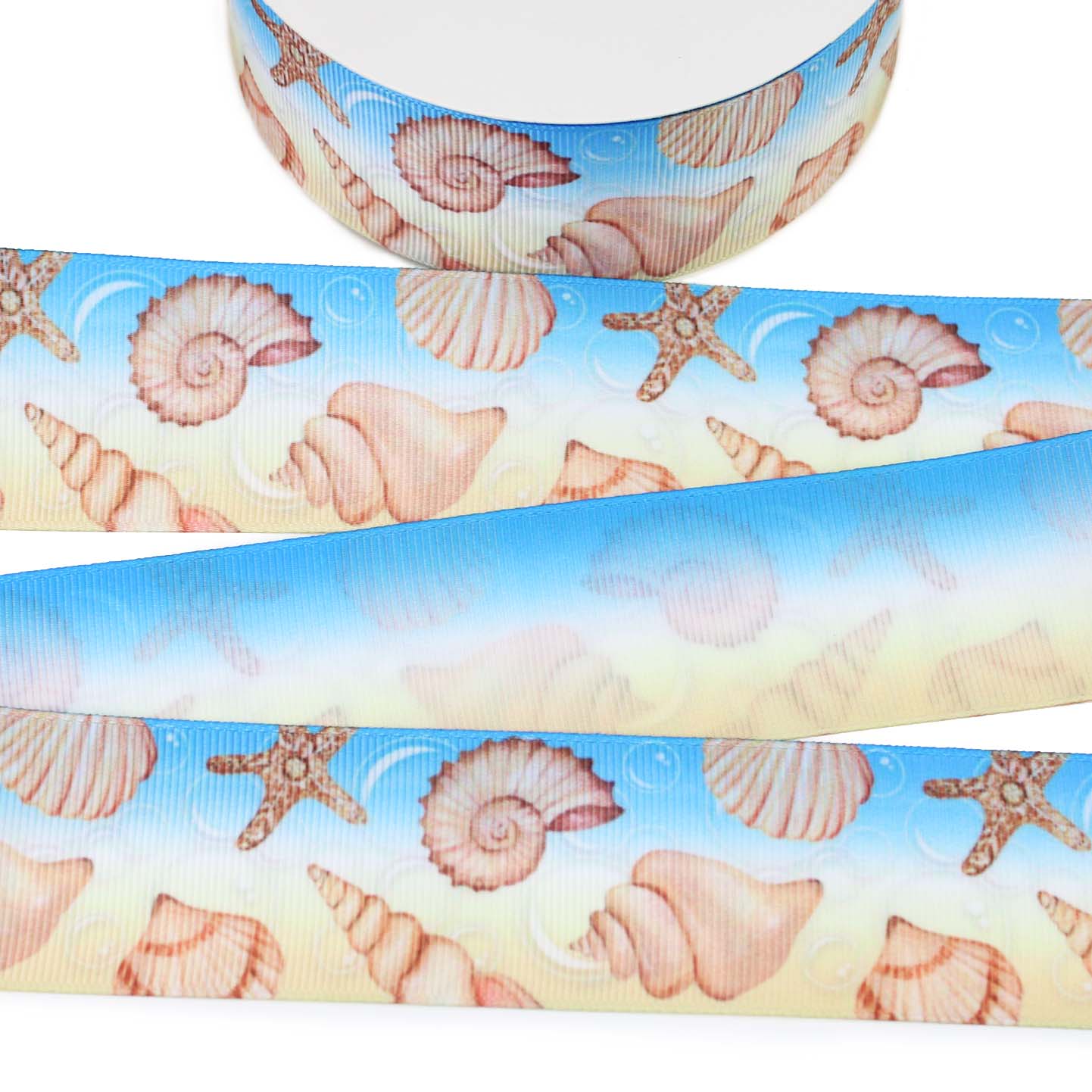 Seashells Grosgrain Ribbon