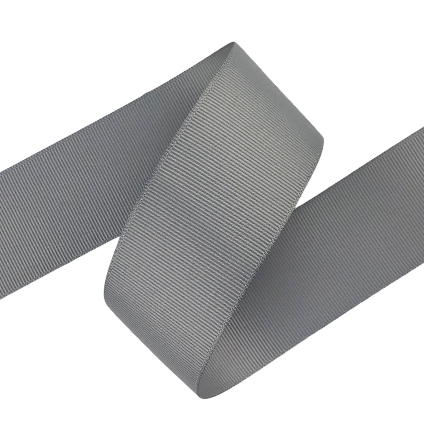 Silver Grosgrain Ribbon