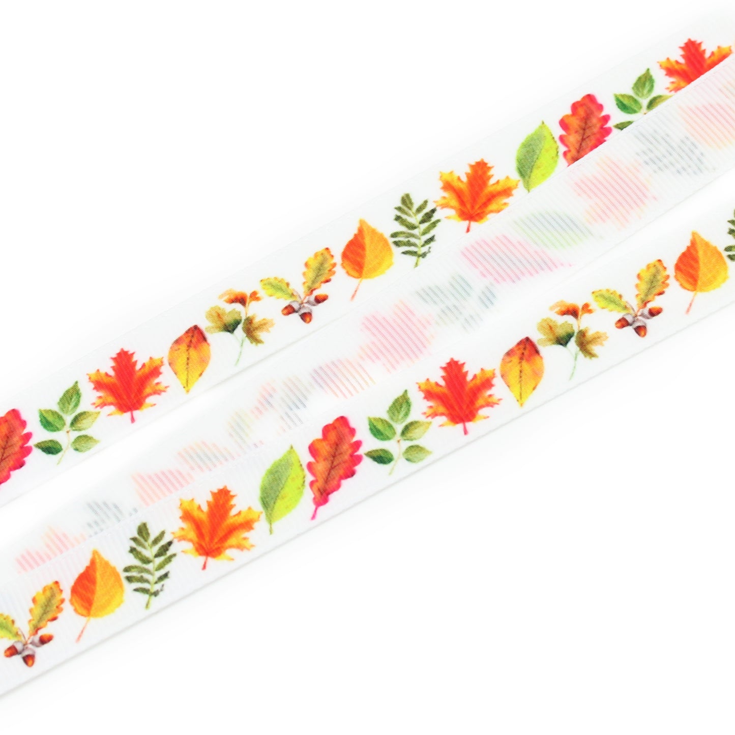 Fall Leaves Grosgrain Ribbon