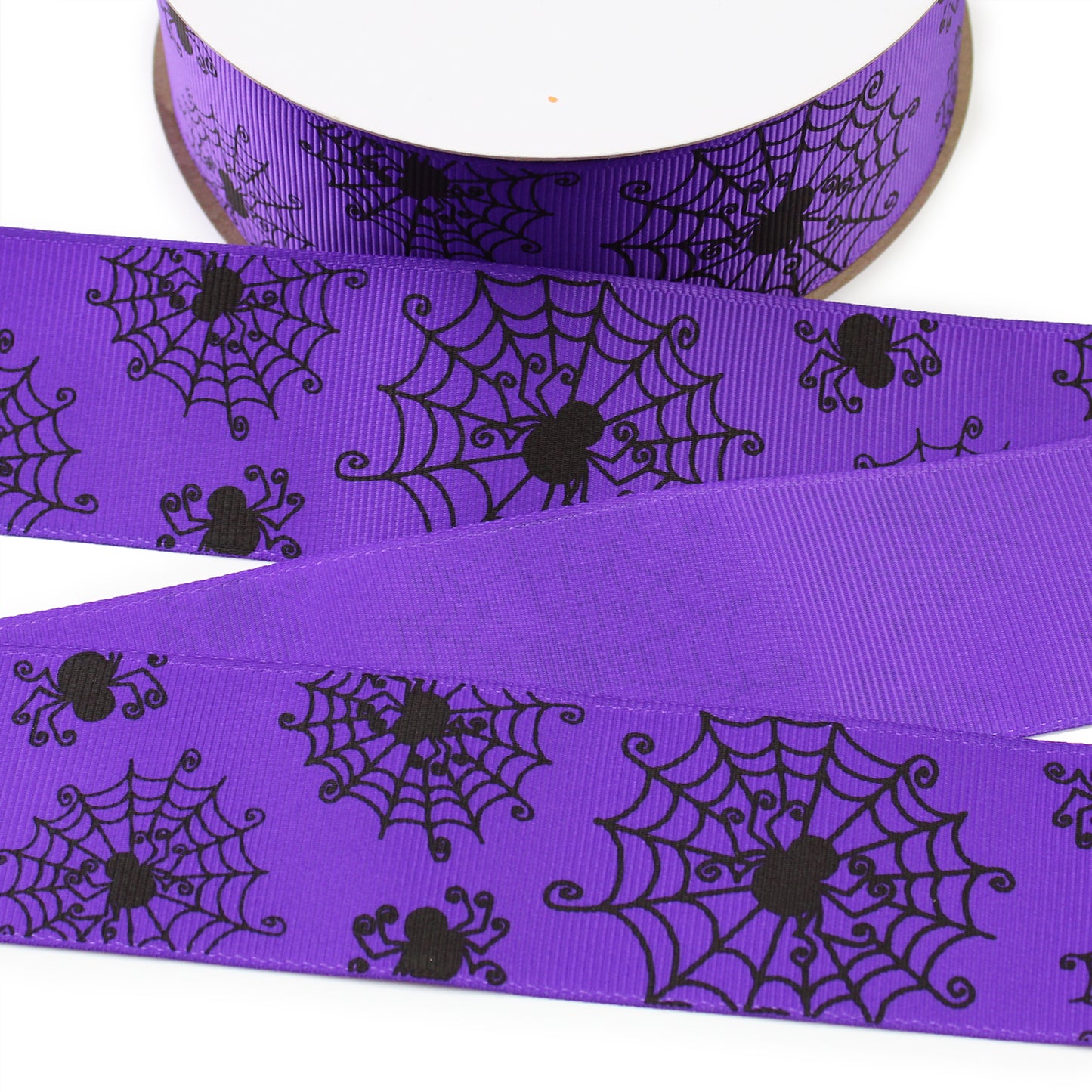 Spiders Grosgrain Ribbon