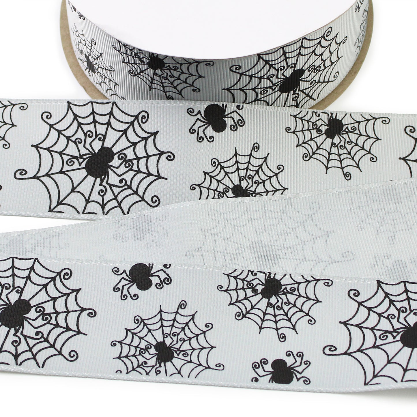 Spiders Grosgrain Ribbon