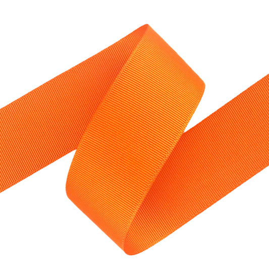 Tangerine Grosgrain Ribbon