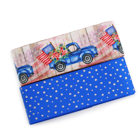 Patriotic Truck Ribbon Bundle